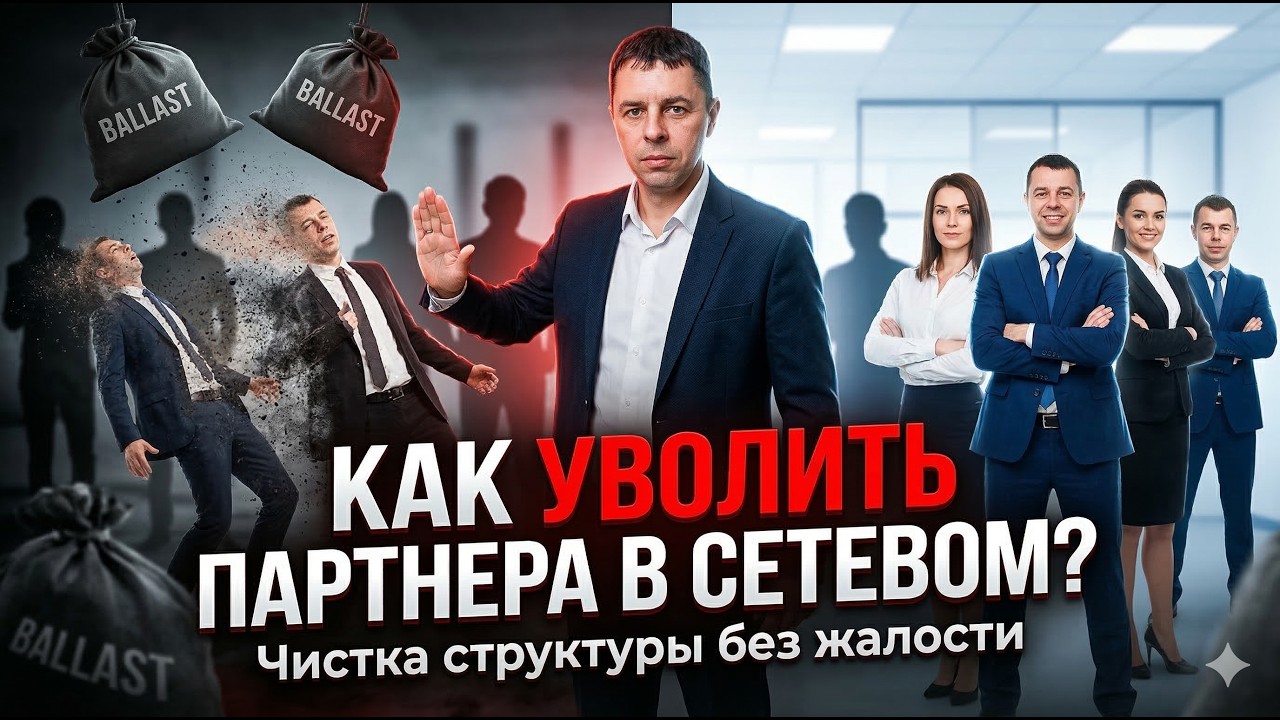 Вы тащите чемодан без ручки? Или как уволить партнера в сетевом
