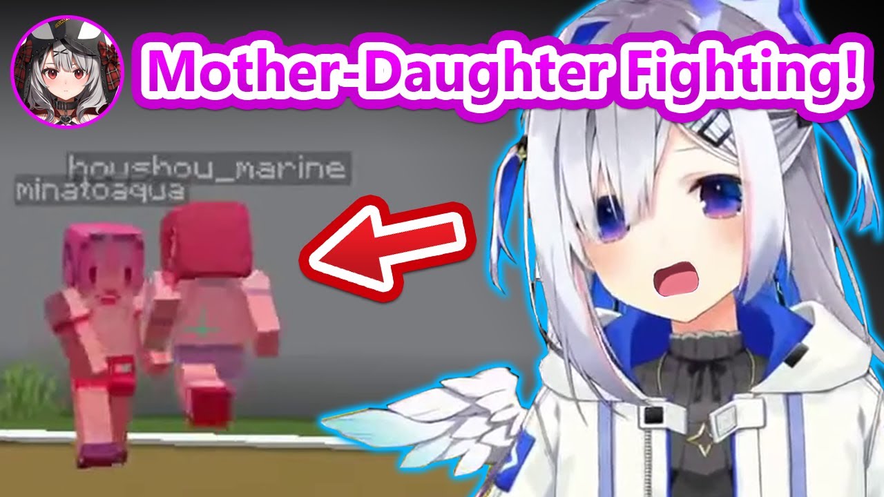 Marine & Aqua Fighting In Background While Others Are Busy Discussing...