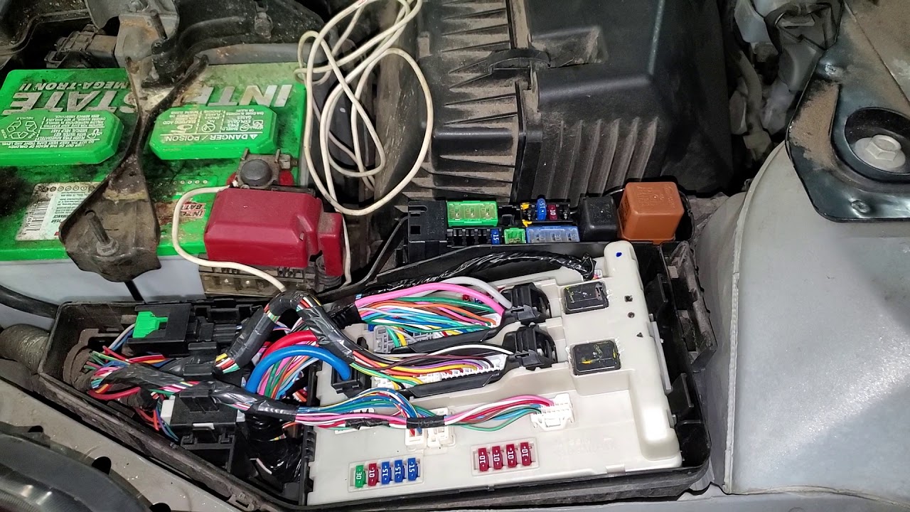 2009 Nissan Altima Starter Relay Location