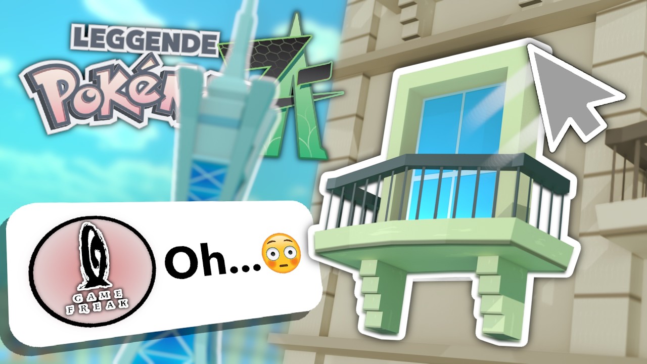 HO PROVATO A METTERE I BALCONI 3D a LEGGENDE POKÉMON Z-A...