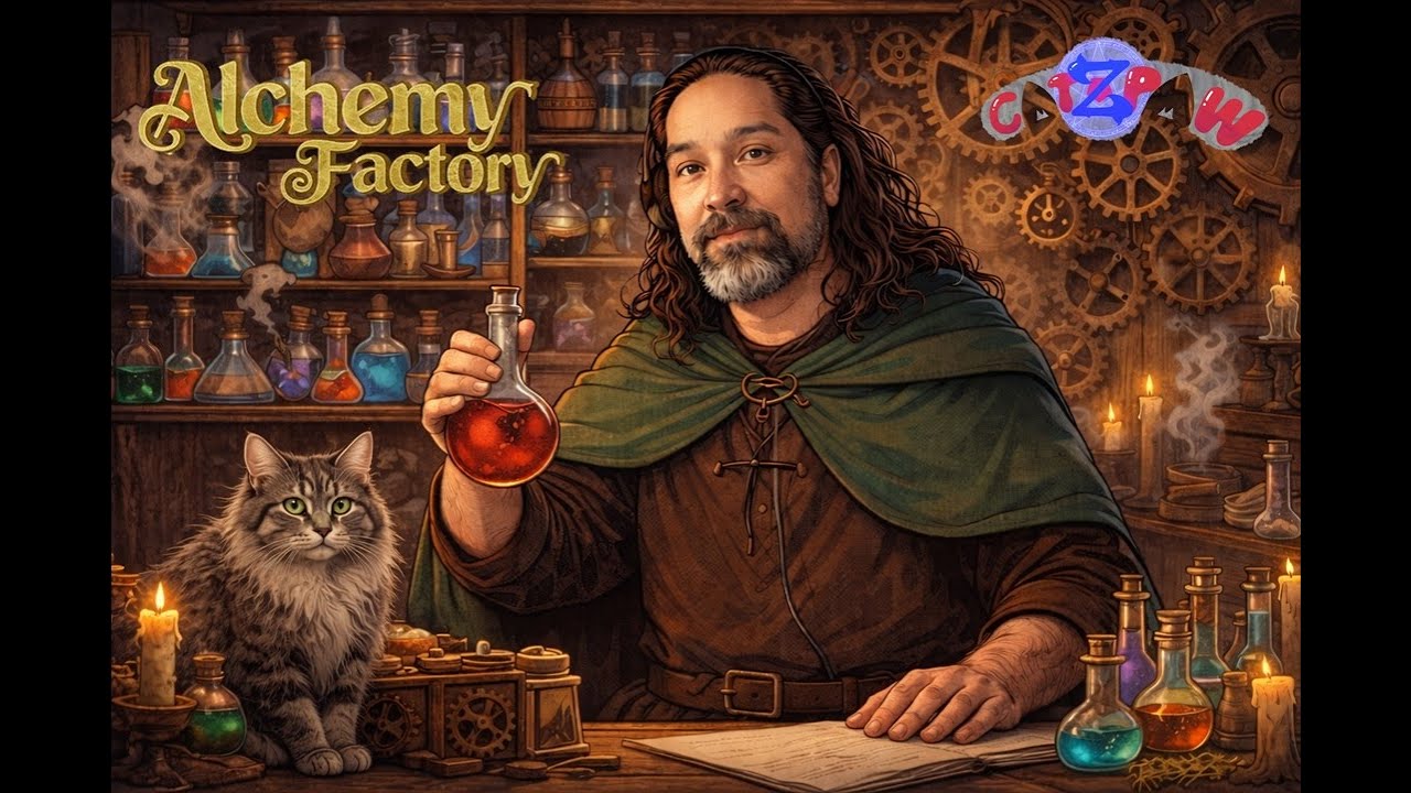 🔴 Alchemy Factory: Day 9: Tier 5 expansion continues.