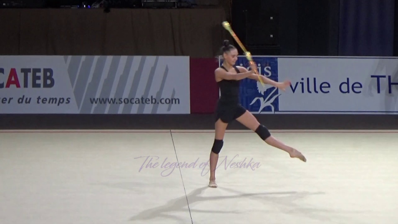 Daria TRUBNIKOVA (RUS) clubs - 2019 Thiais trainings