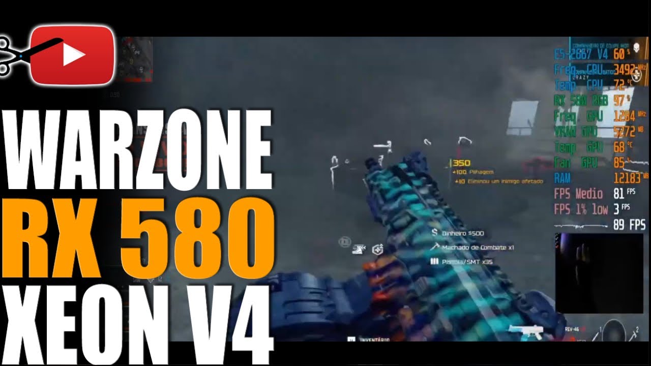 🔴 LIVE - WARZONE 5 | E5 2667 V4 + RX 580 8GB 2048 SP | MLLSE | XEON E5-2667 V4 | X99 | VERDANSK