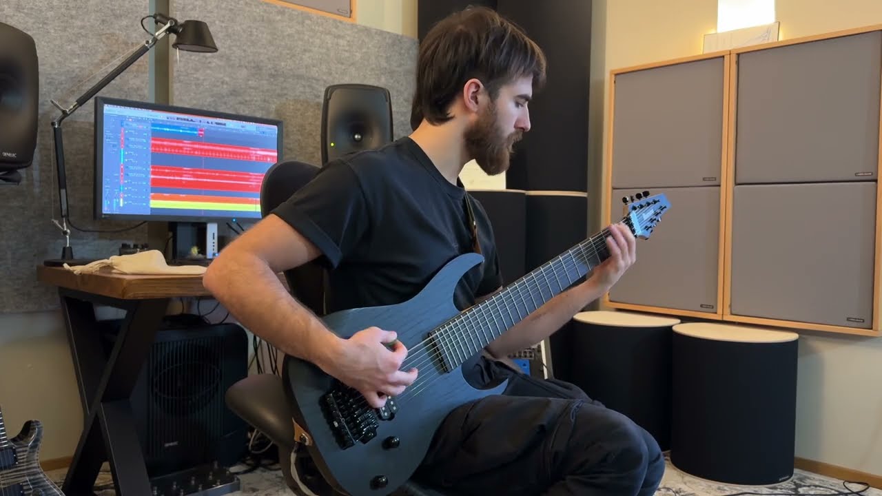 I AM COLOSSUS - Meshuggah Cover By Riccardo Groppi & Enmanuel Roman