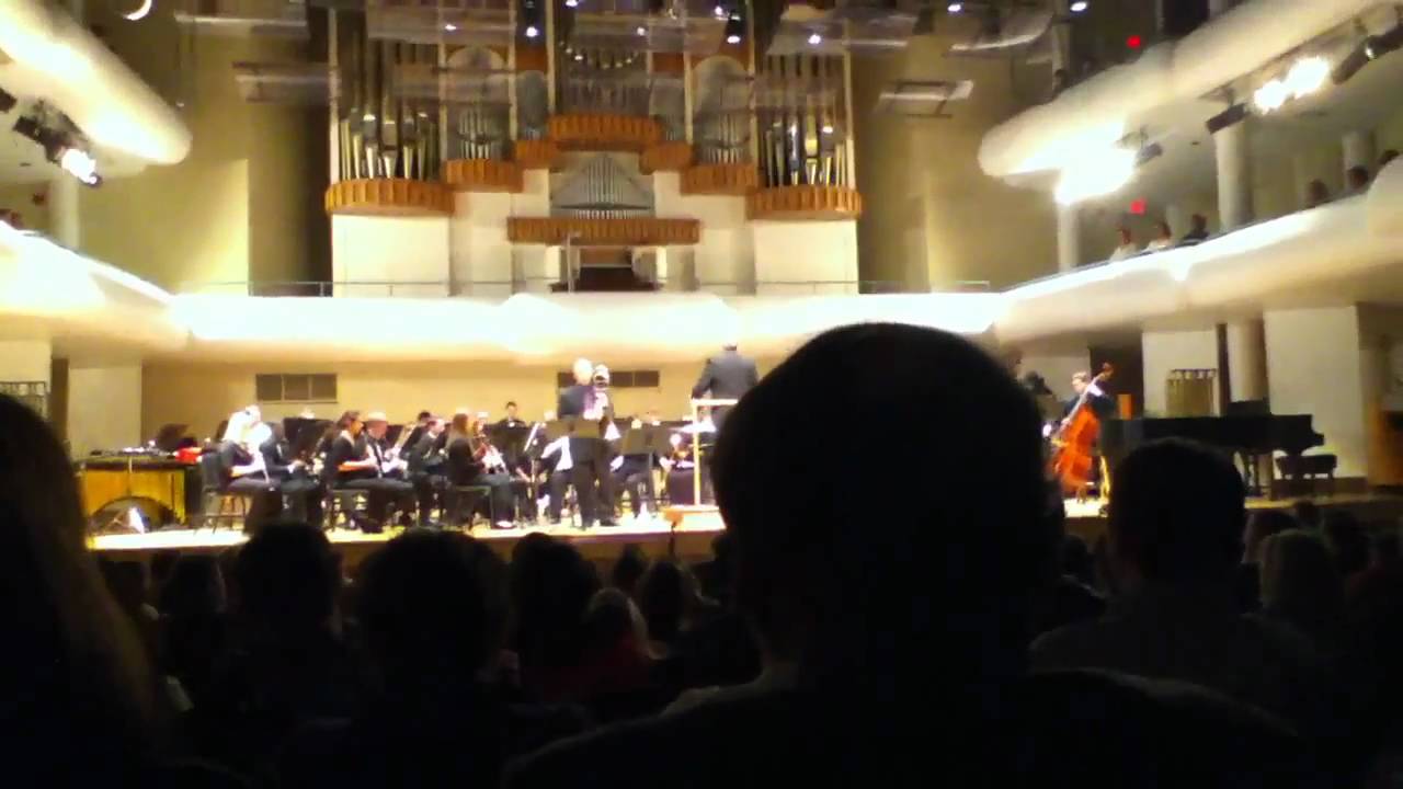 Derek Bourgeois-Trombone Concerto Movement Two preformed by
