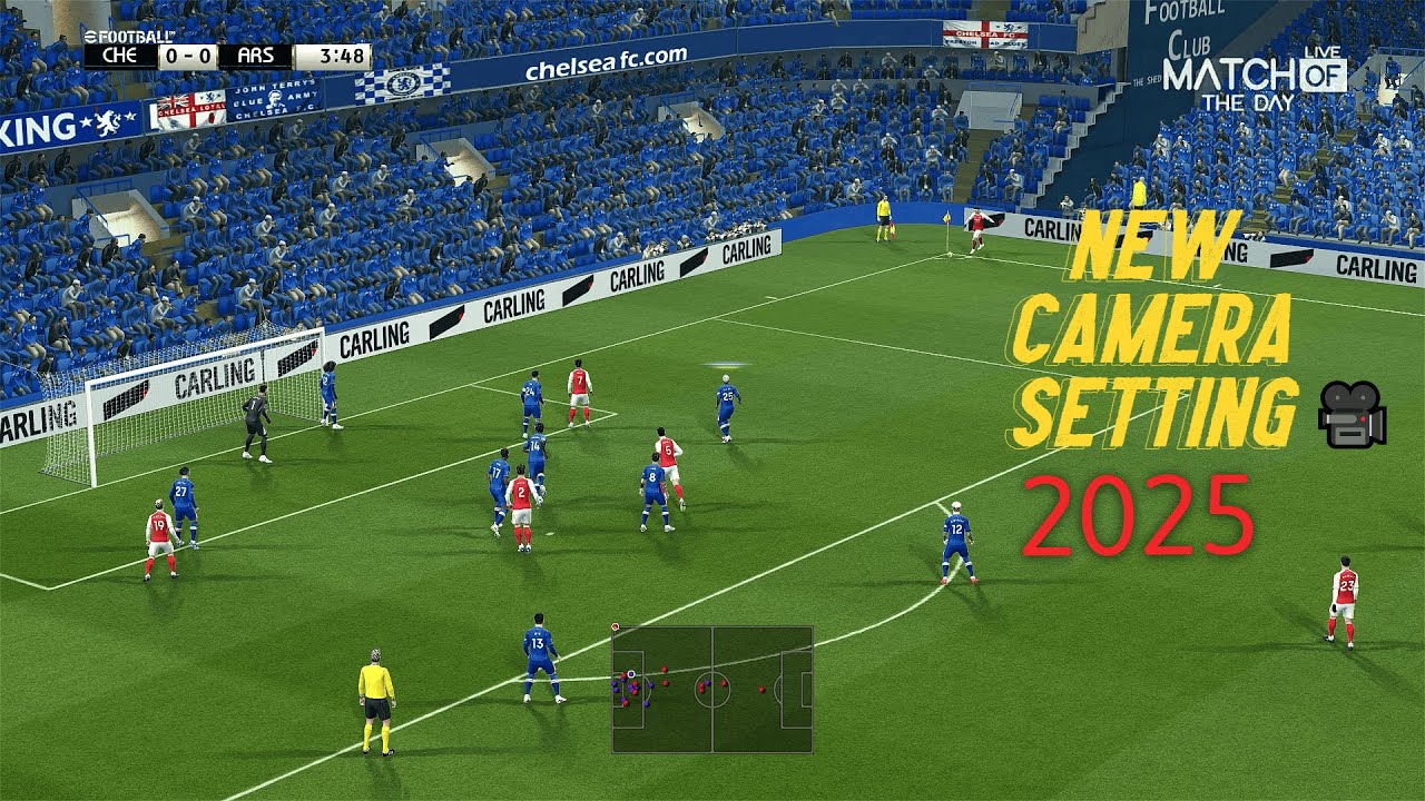 🎥 NEW CAMERA SETTINGS 2025 for PES 2013 | Realistic & Smooth View 🔥 Big Improvement!