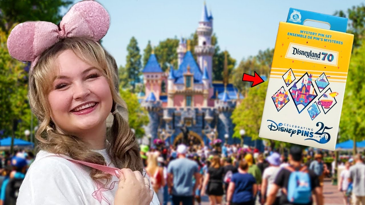 Pin Trading In Disneyland | Searching For SOLD OUT Mystery Pins