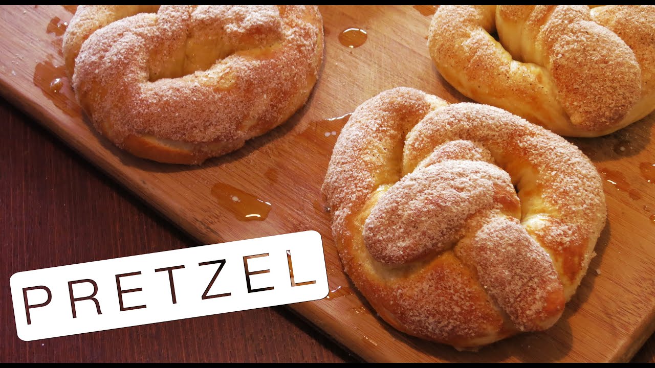 Pretzel com Açúcar e Canela - Confissões de uma Doceira Amadora