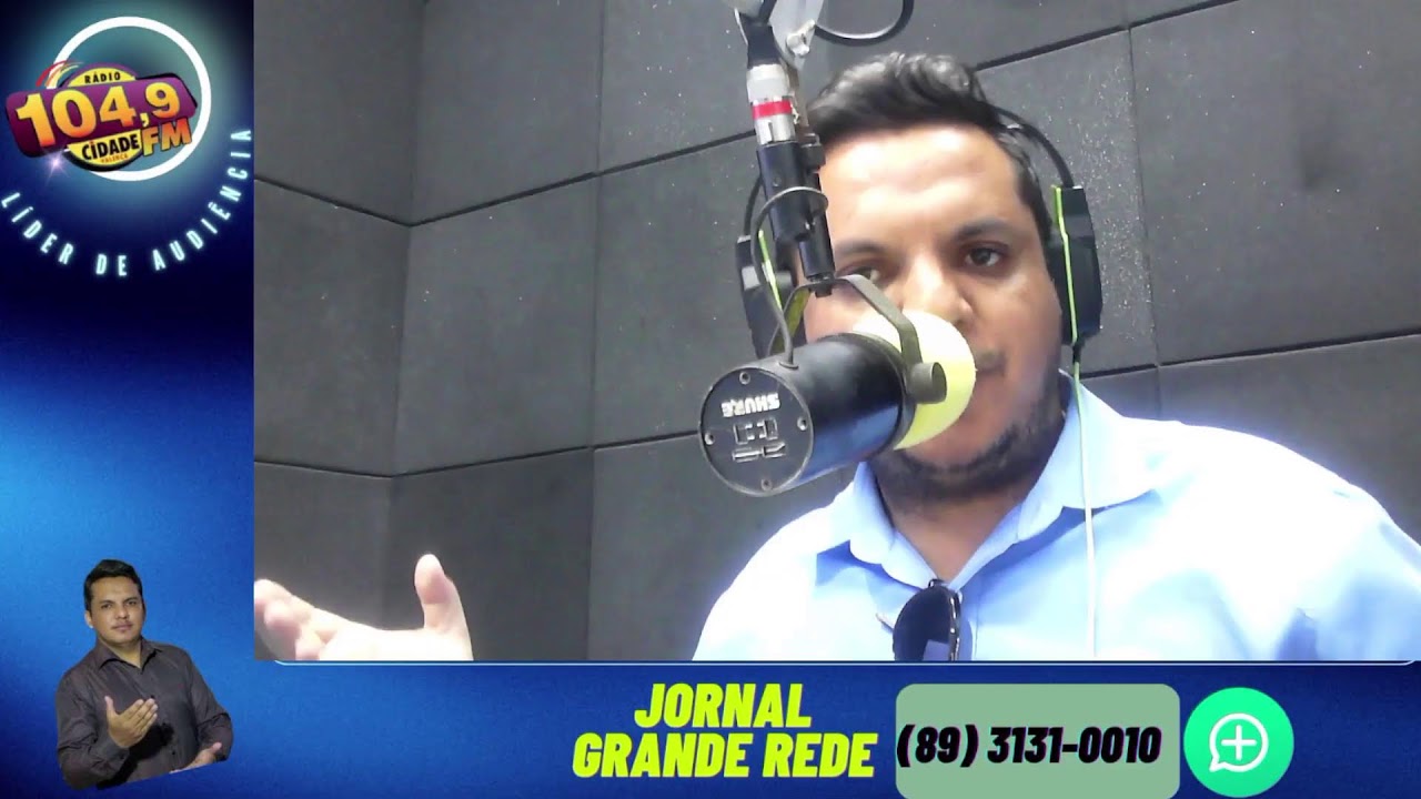 Jornal Grande Rede com Eberson Vieira - Quinta-Feira -  15/01/2026