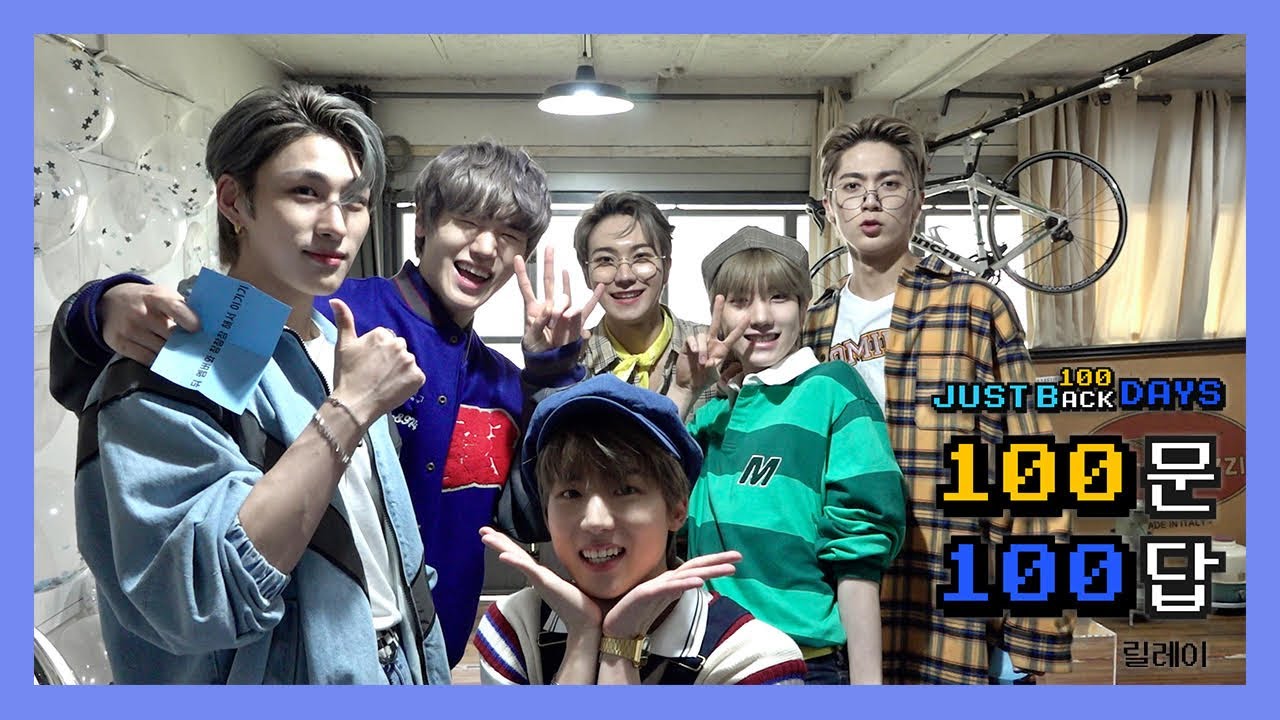 [JUST B] JUST BACK(100) DAYS 릴레이 100문 100답⏰ (ENG/JPN)
