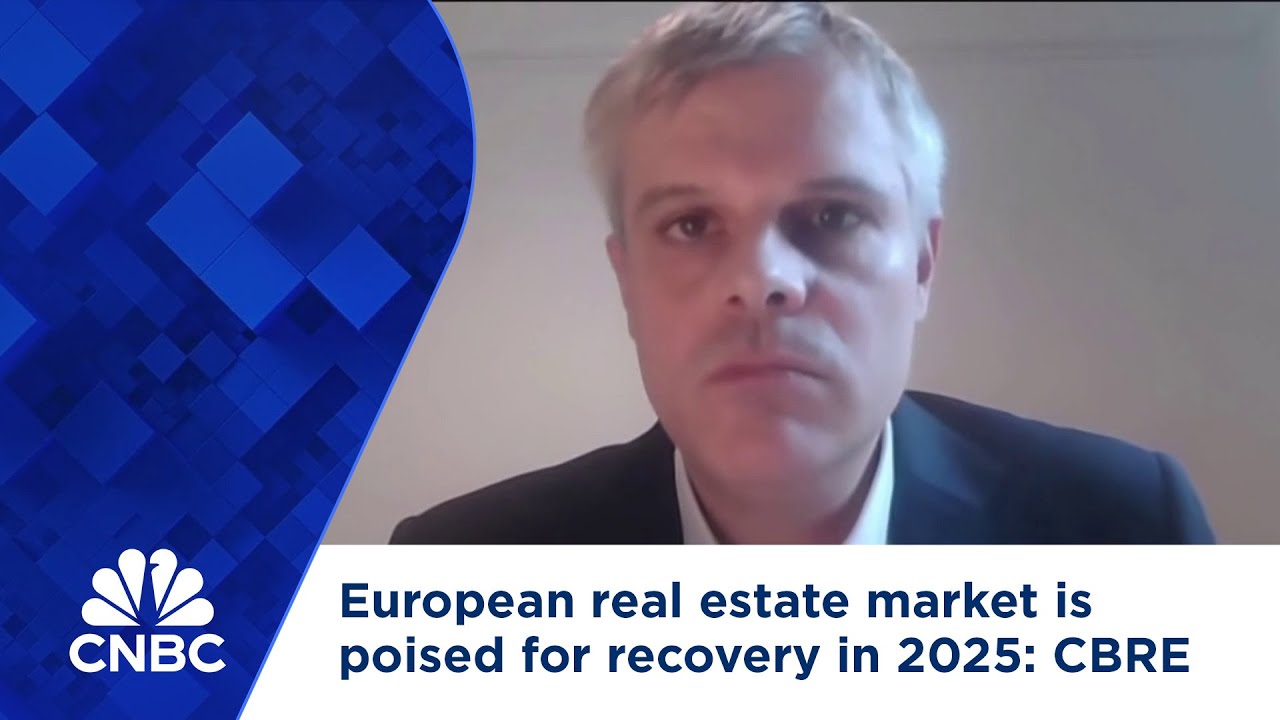 European real estate market poised for recovery in 2025, CBRE says