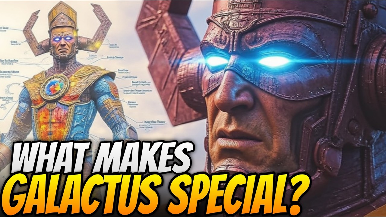 ANATOMY OF GALACTUS EXPLORED - HOW POWERFUL IS HE? WHY DOES HE DEVOUR WORLDS?