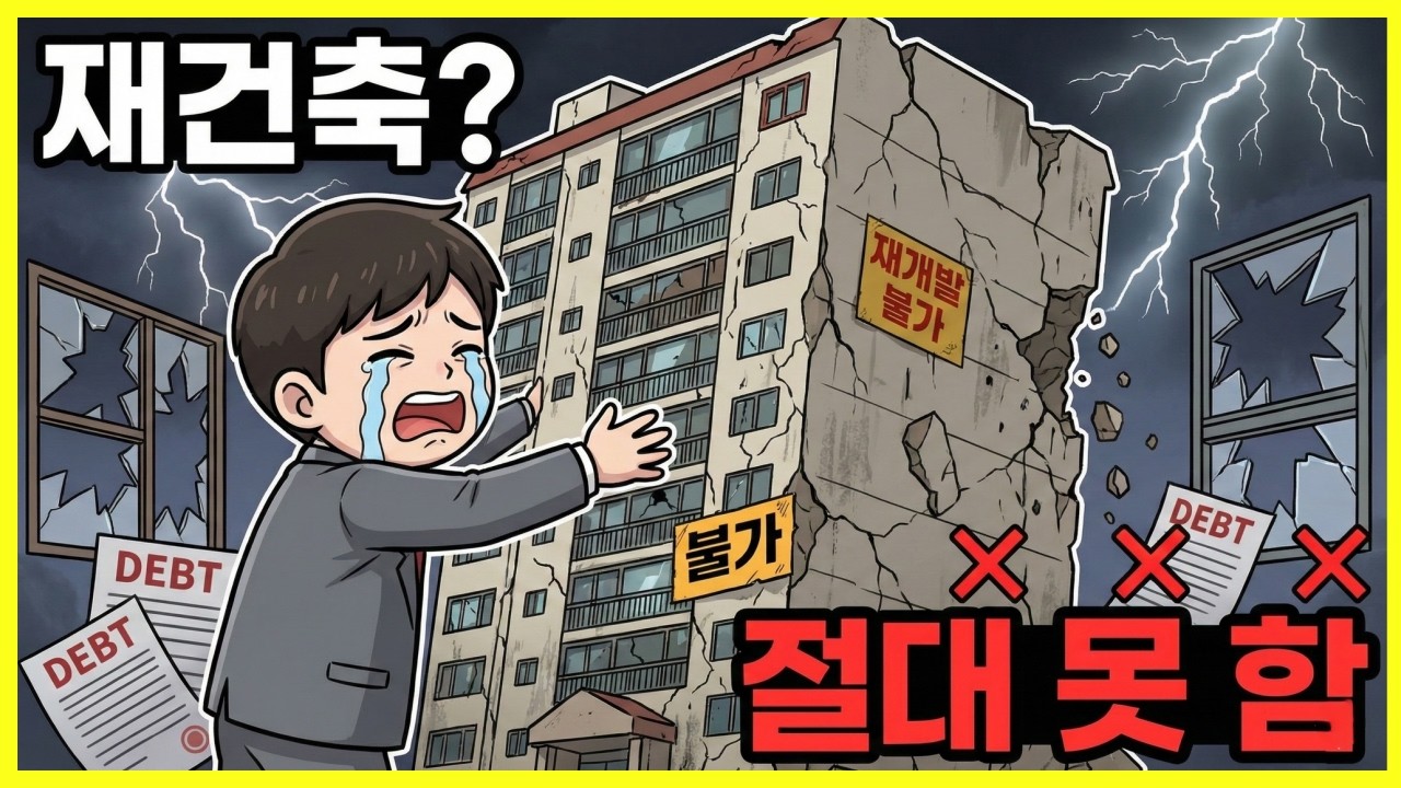 1기 신도시의 예정된 몰락: 분당·일산 재건축이 '재앙'이 될 수밖에 없는 이유