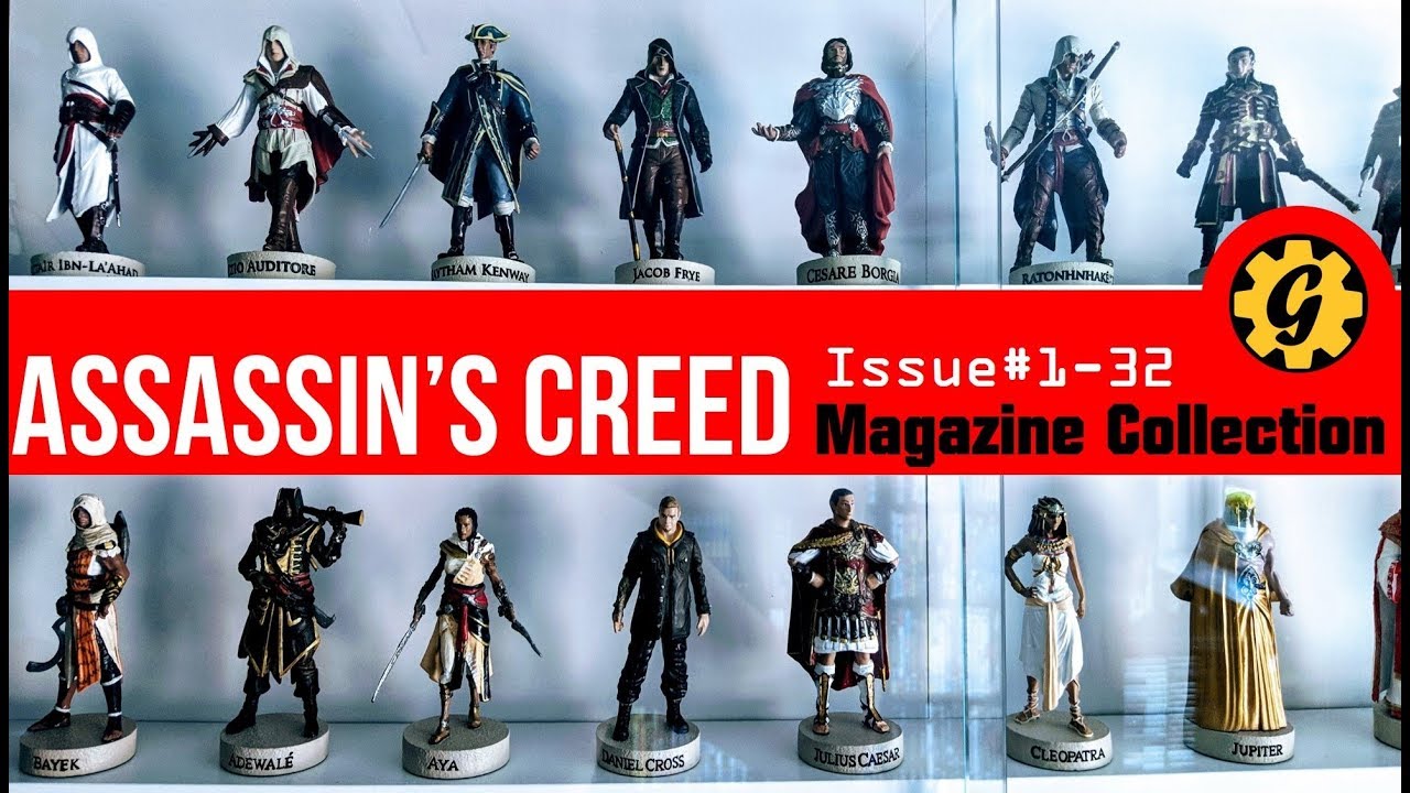 ASSASSIN'S CREED Magazine Figure Collection Issue 1-32 | The Gamer Vault