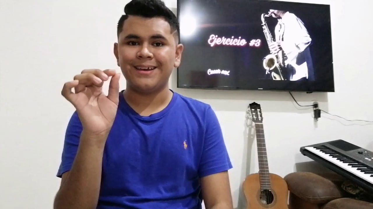 Respiración circular para Saxofón - CesarSax - Tutorial Sax Alto.