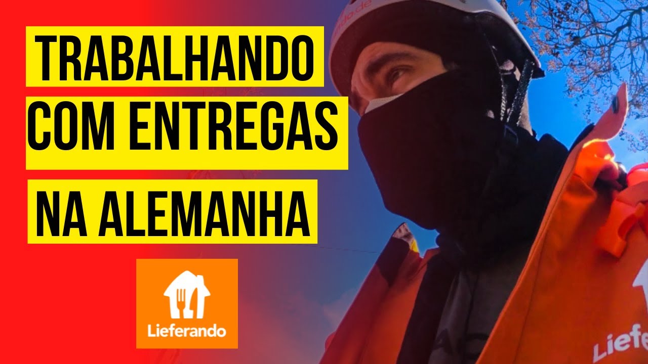 Entregando comida por aplicativo na Alemanha! Conhe&ccedil;a o Lieferando, o iFood da Alemanha