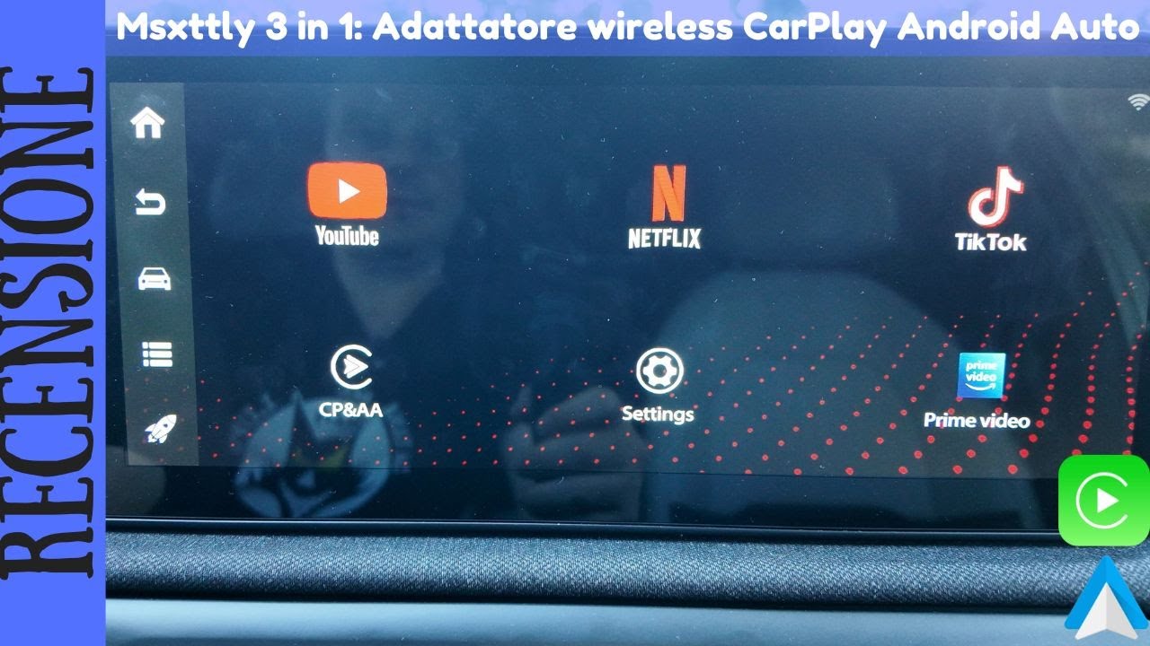 RECENSIONE - MSXTTLY Adattatore 3 in 1 Apple CarPlay, Android Auto e V-Stream senza fili