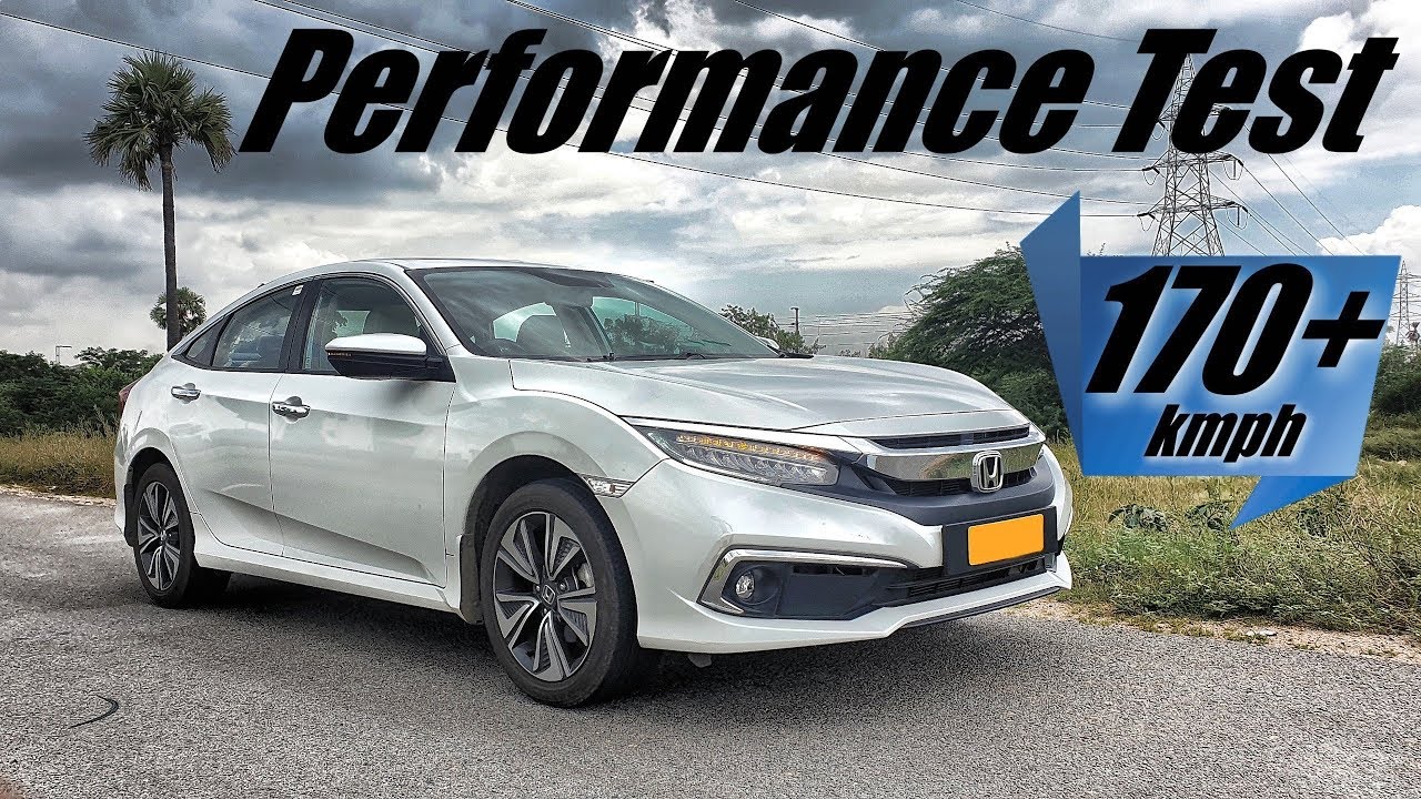 Honda Civic 2019 Top speed |paddle shifter test