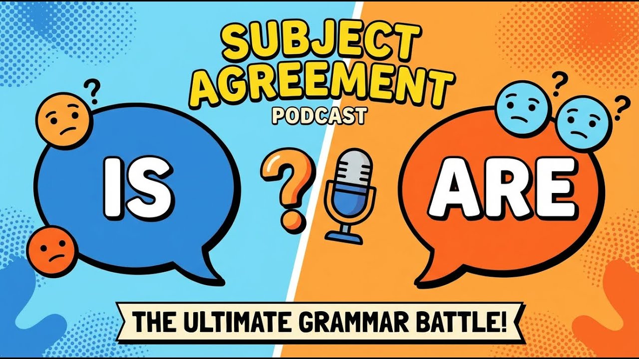 Grammar Spotlight: Stop Confusing Is and Are 🔦 Subject Agreement