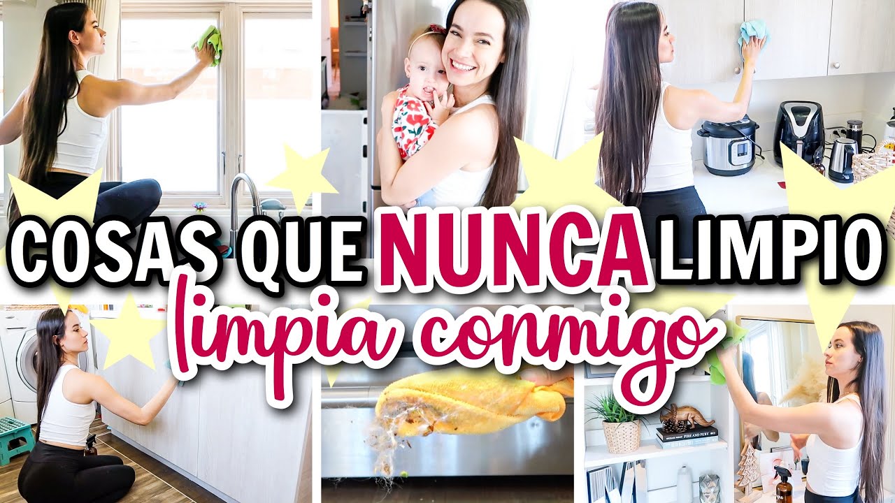 MOTIVACIÓN! LIMPIA CONMIGO TODO EL DÍA | COSAS QUE NUNCA LIMPIO COCINA, SALA| ALEJANDRA C MALDONADO