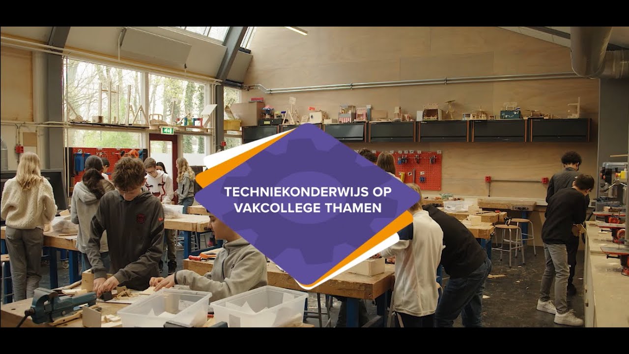 Techniekonderwijs op Vakcollege Thamen Uithoorn