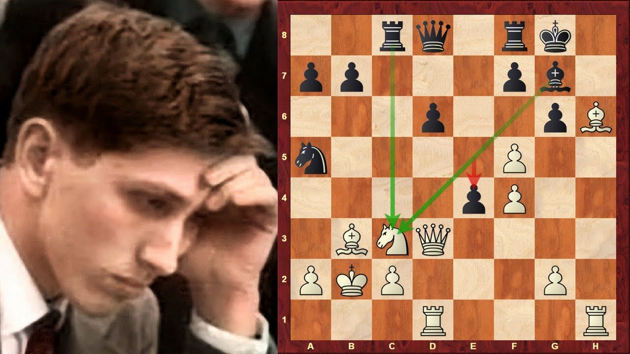 Bobby Fischer vs Sharav Purevzhav : Notable game : Varna Olympiad  (1962) :  Sicilian Dragon