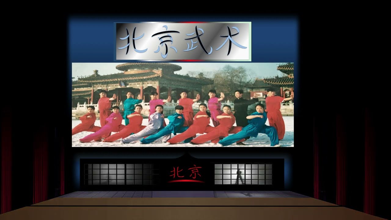 1995 Beijing Wushu Team Palace Of Fine Arts Performance