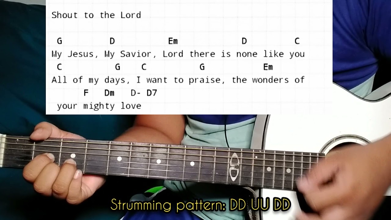 Shout to the Lord guitar tutorial