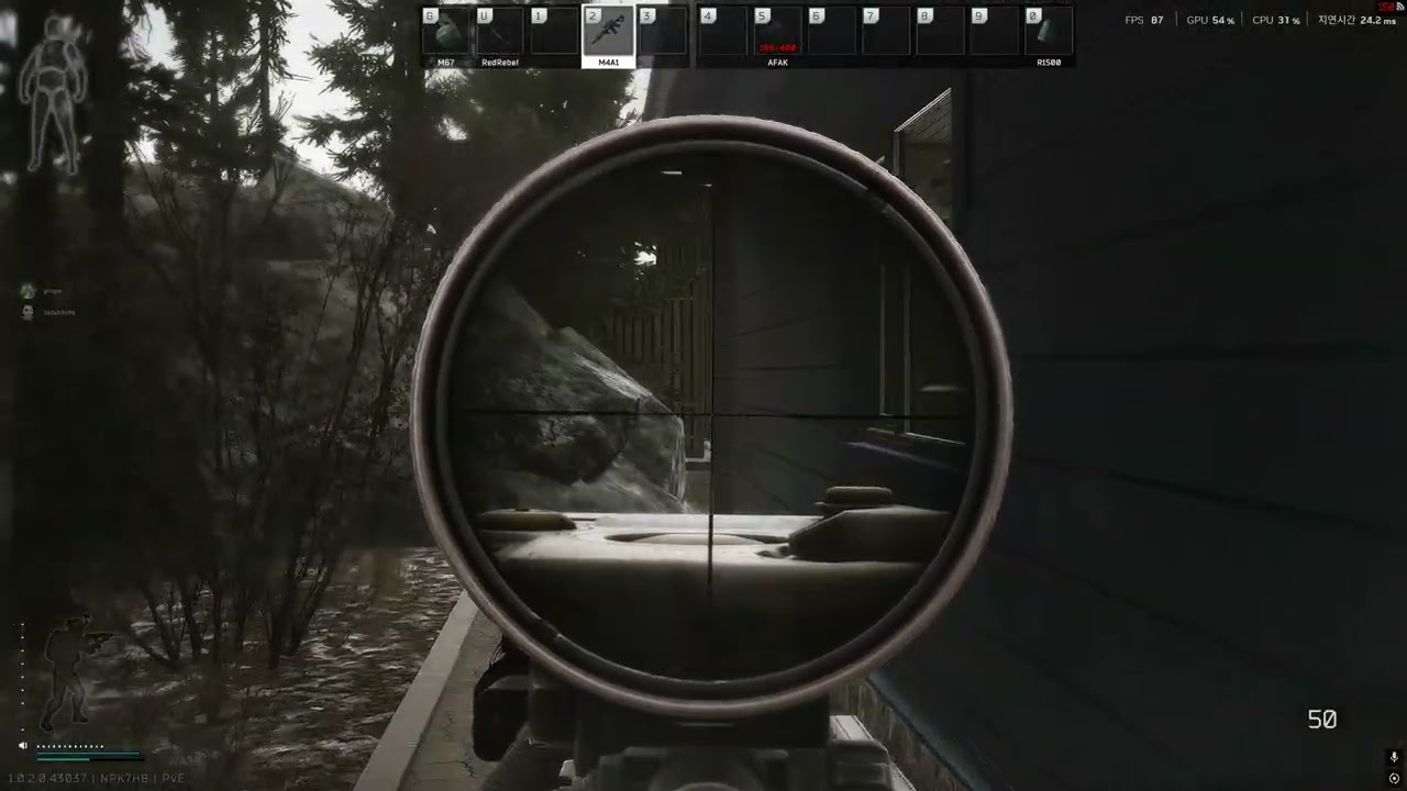 Escape From Tarkov PVE 등대 군즈3인방 킬