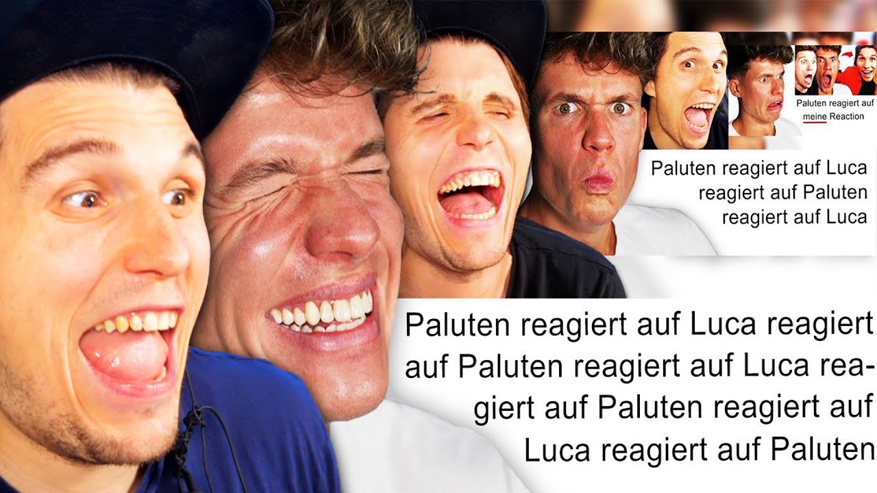 Paluten REAGIERT auf Luca reagiert das 4. Mal auf Paluten's Gaming Zimmer