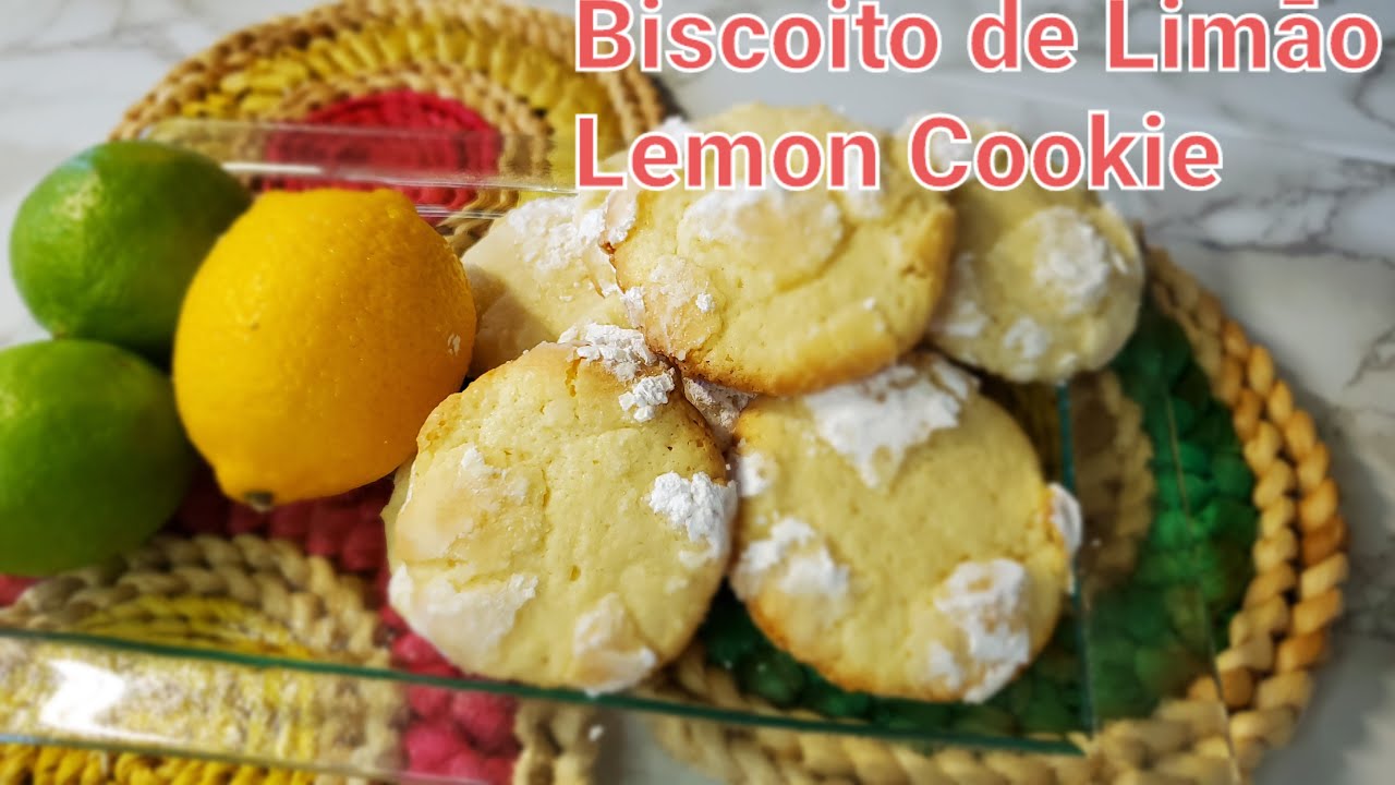 Biscoito de Limao / Lemon Cookie