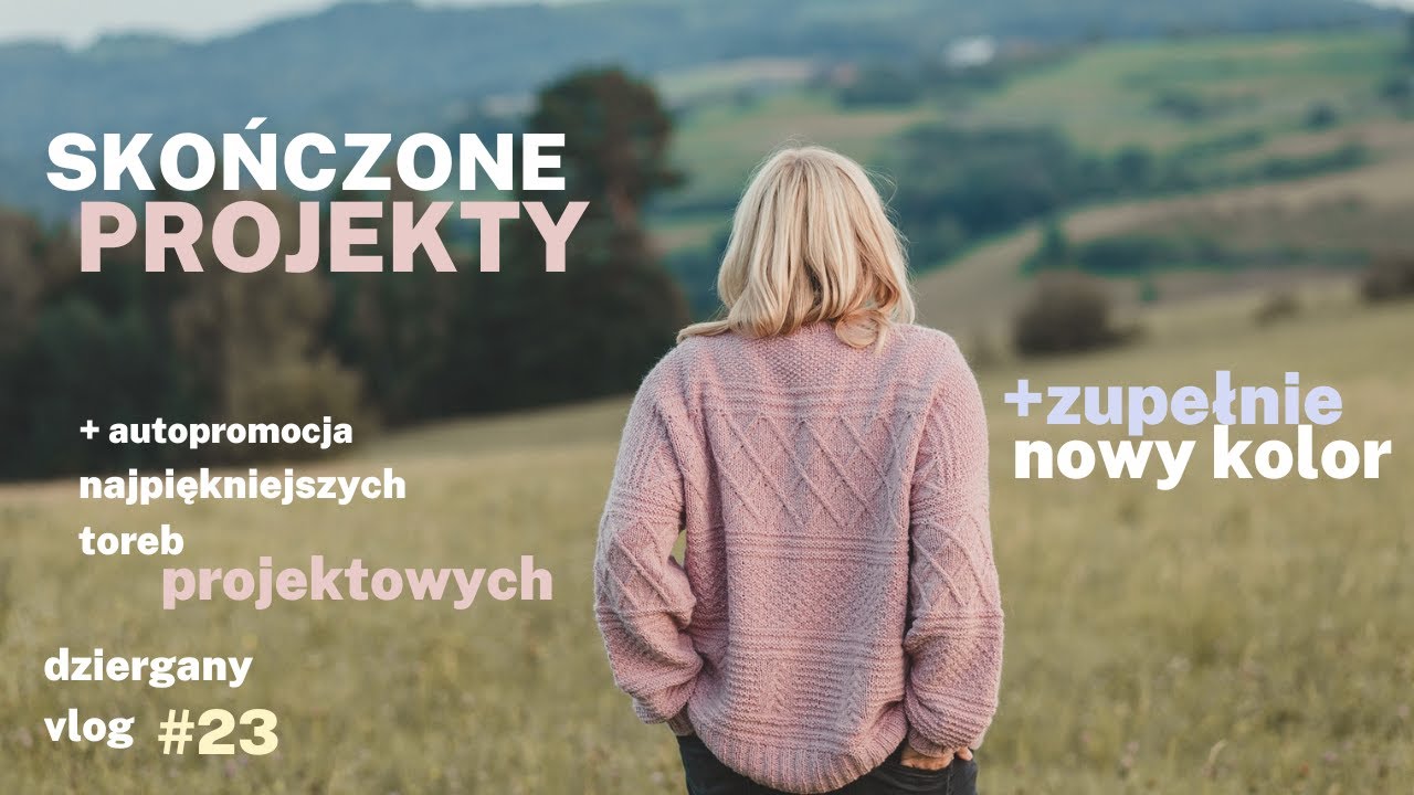 pastelowa mgiełka, guernsay i żakardowe skarpetki + ILE MNIE TO KOSZTOWAŁO | podcast dziewiarski #23