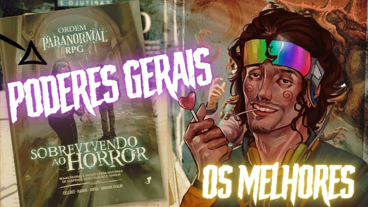 OS MELHORES PODERES GERAIS em Ordem Paranormal SOBREVIVENDO AO HORROR!