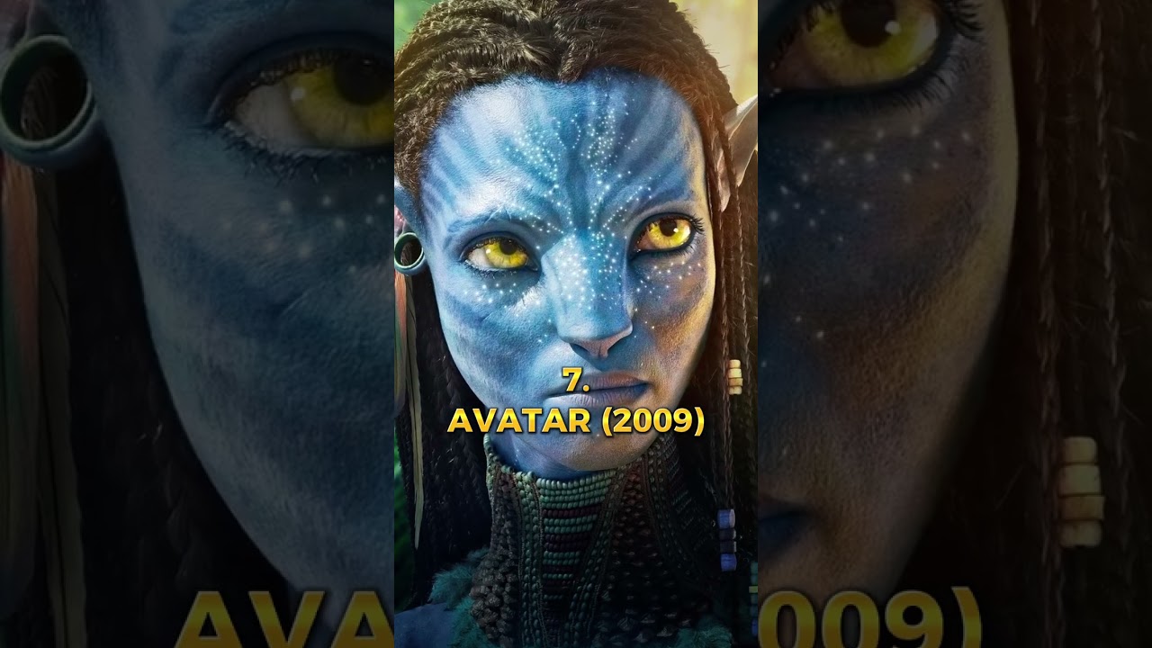 Top 10 Best James Cameron Movies By RT💪 #shorts #avatar #christophernolan