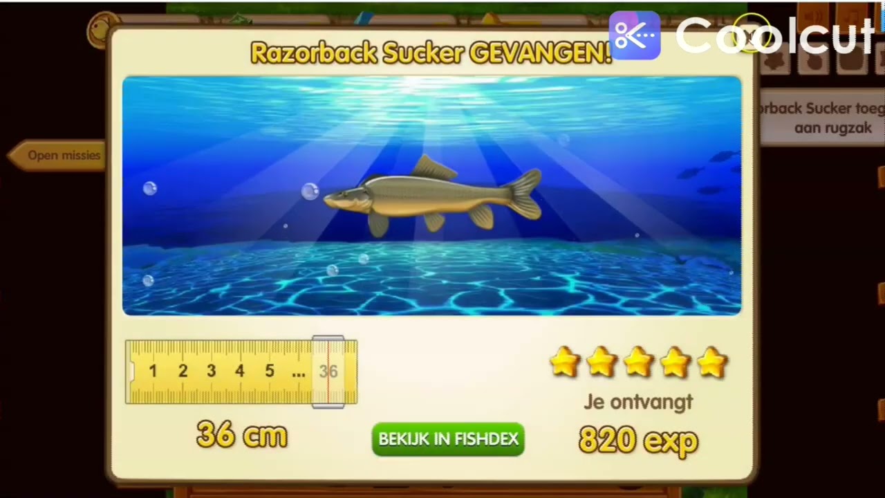 6x Razorback Sucker 5⭐️| FISHAO 1-Year Shutdown 8/8