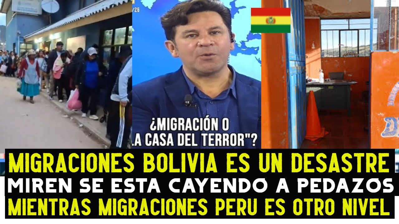 PERIODISTA BOLIVIANO COMPARA OFICINA DE MIGRACIONES PERUANA CON LA OFICINA DE MIGRACIONES BOLIVIANA