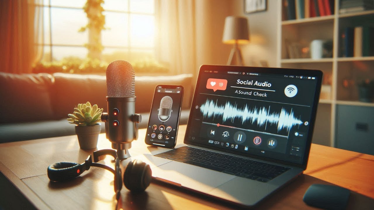 SOCIAL AUDIO SOUND CHECK