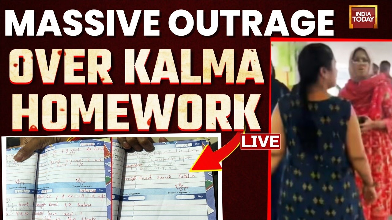 Hyderabad School Row: Class 2 Student Asked To Learn Kalma? Hyderabad News | India Today