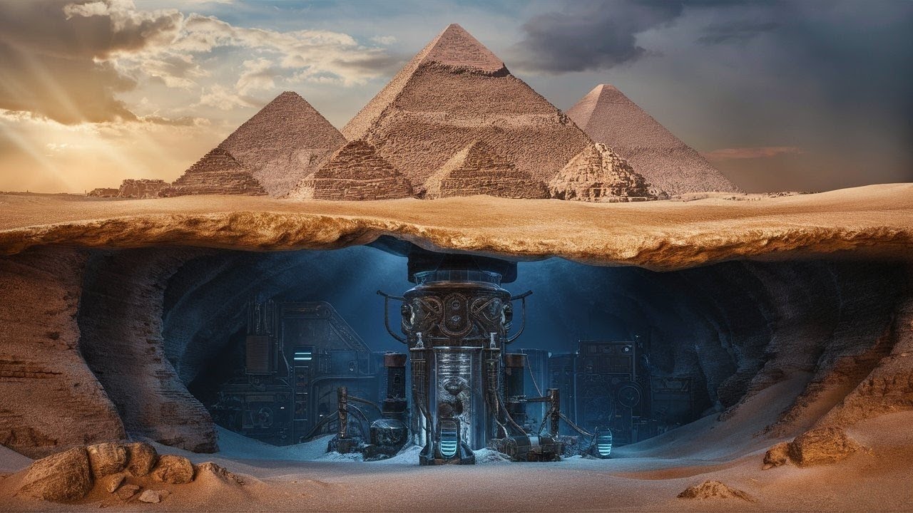 Giza’nın Derinlikleri: Uydu Radar Verileriyle Kanıtlanan 2 KM’lik Yeraltı Yapılar