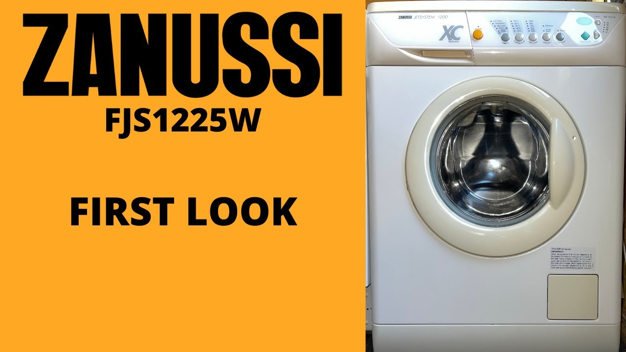 Zanussi XC Jetsystem 1200 FJS1225W Washing Machine - First Look