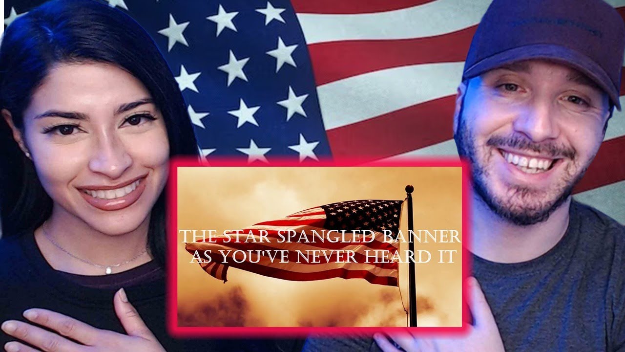 British Couple Reacts to The Star Spangled Banner As You've Never Heard It