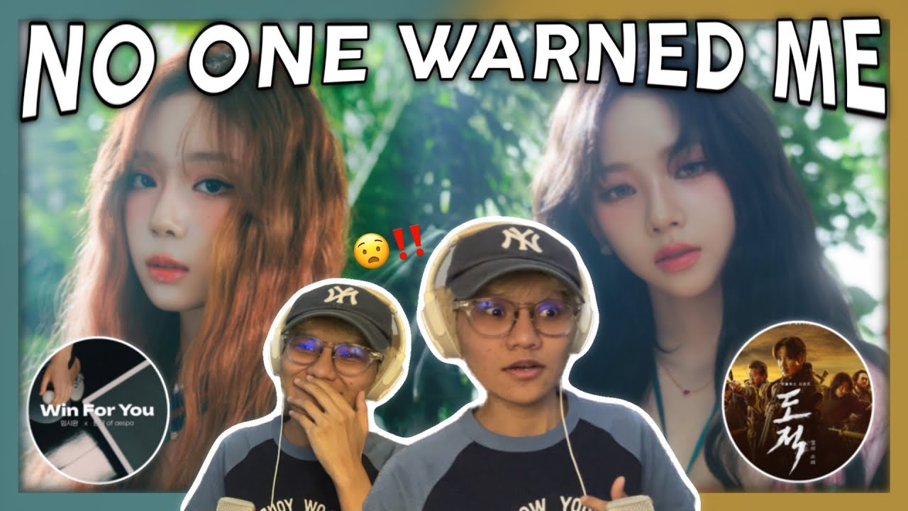 aespa KARINA 'Sad Waltz' OST Reaction & aespa WINTER x Yim Siwan 'Win For You' MV Reaction 😵‍💫🤯😍