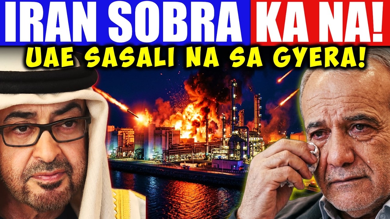 LAGOT NA! UAE Sasali Na Sa Gyera Kontra Iran!