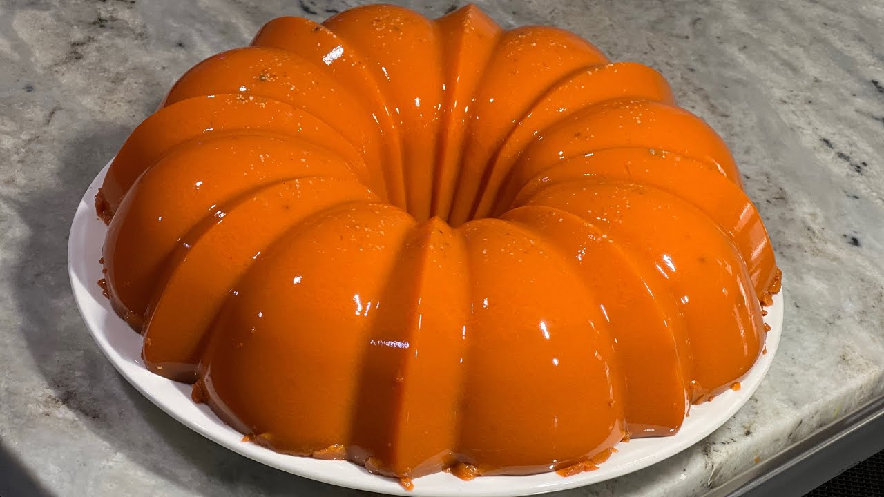 A TUS HIJOS LES ENCANTARÁ ESTÁ GELATINA DE ZANAHORIA 🥕 SIN AZÚCAR