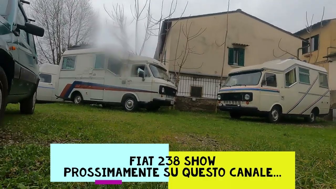 Camper Vintage SHOW: Fiat 238