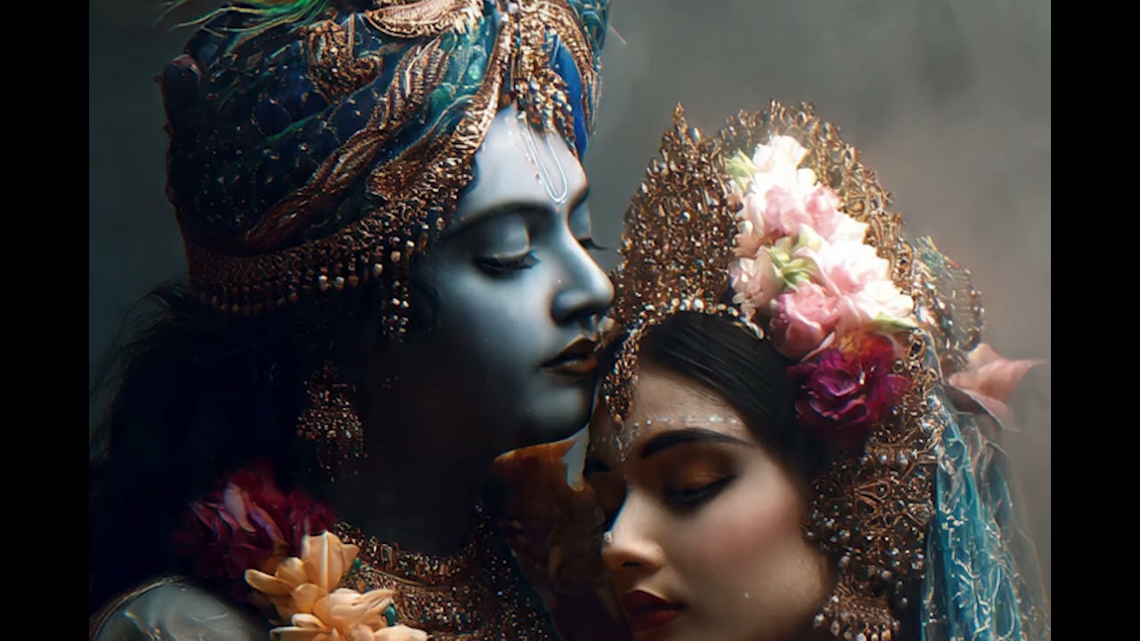 Radha Krishna Hare Rama Hare Krishna | Divine Mantra | Spiritual Healing Chant