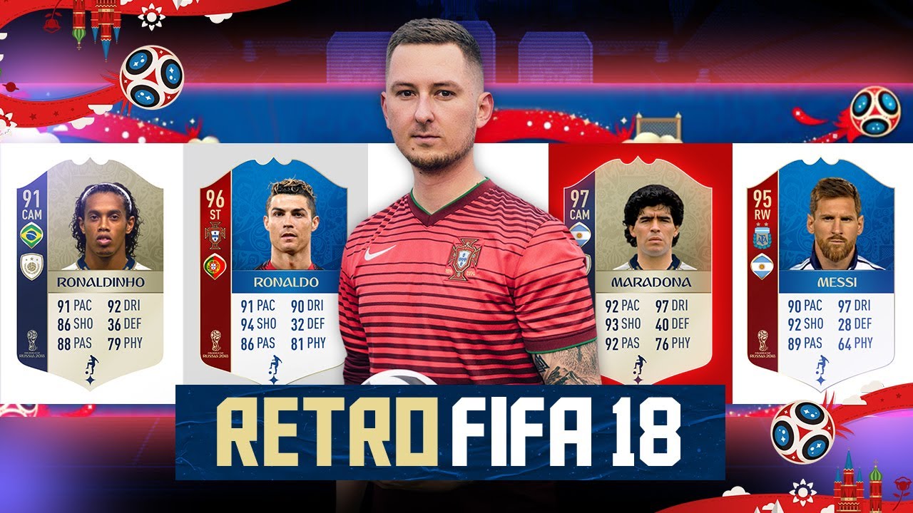 RETRO FIFA 18 WORLD CUP DRAFT - TEN TRYB BYŁ MEGA!
