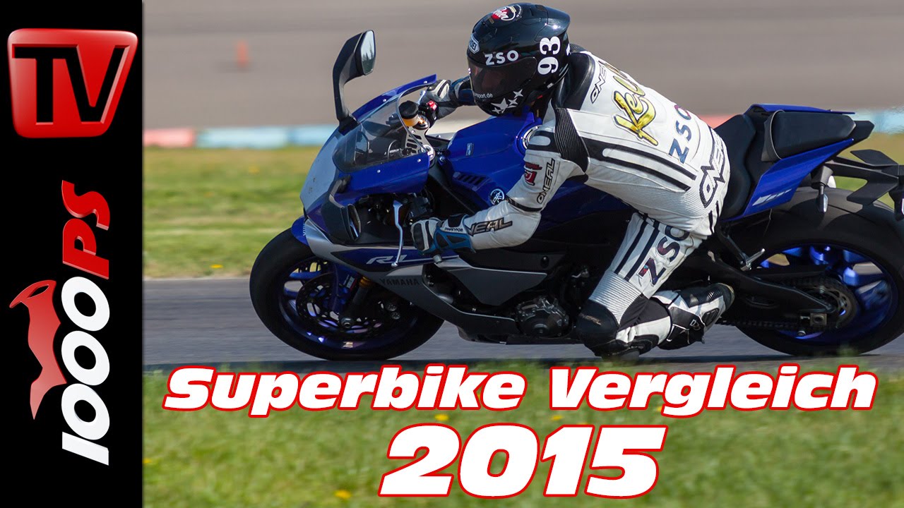 Yamaha YZF-R1 Test 2015 - 1000cc Vergleich | Bestes Superbike?