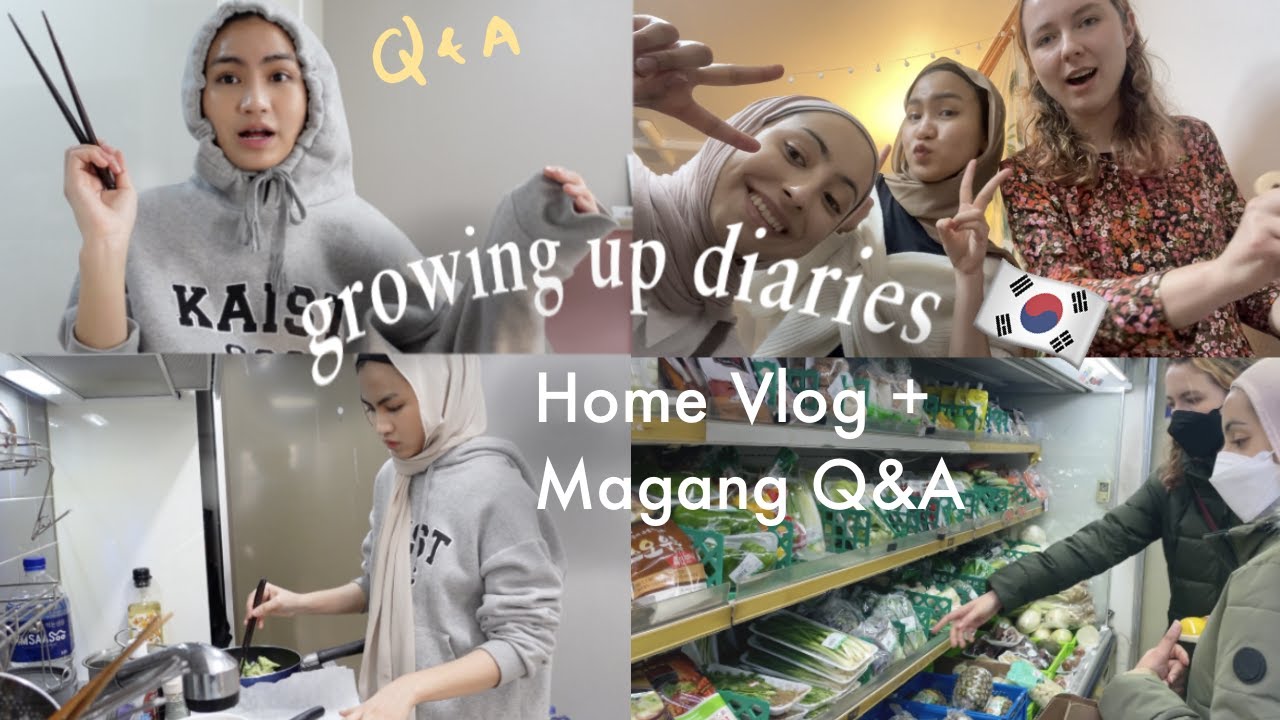 Seoul Diaries 🇰🇷 | Seharian vlog dirumah dan Q&A magang di Korea!