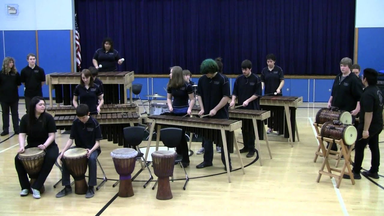 Mbube - Springwater Trail High School Marimba Band - 2014-2015